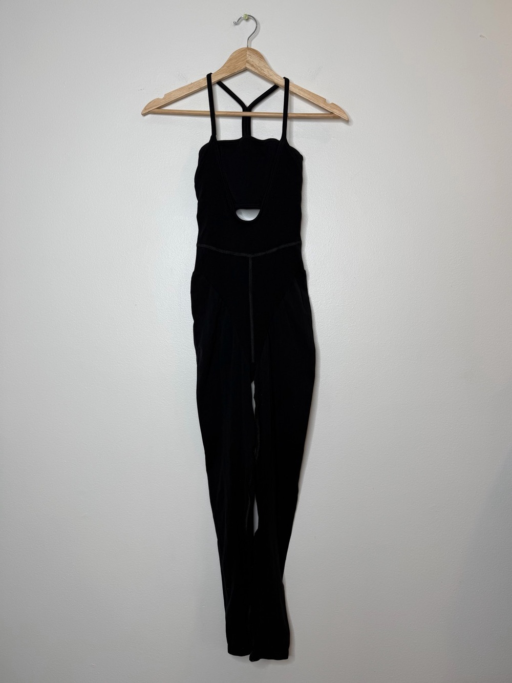 Free People Movement Leotard Onesie Jumpsuit Layered Bra Top Cut Out Tank M/L